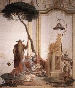 TIEPOLO, Giovanni Domenico Offering of Fruits to Moon Goddess nmoih oil painting